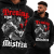 BLUZA Z KAPTUREM SPORTY WALKI  TRENING CZYNI MISTRZA